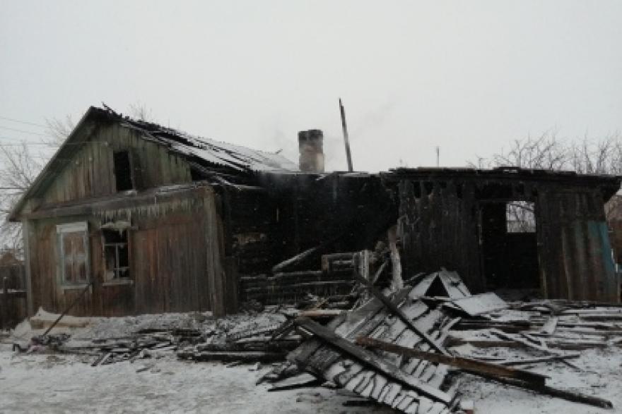 В Курганской области в пожаре погиб 57-летний мужчина