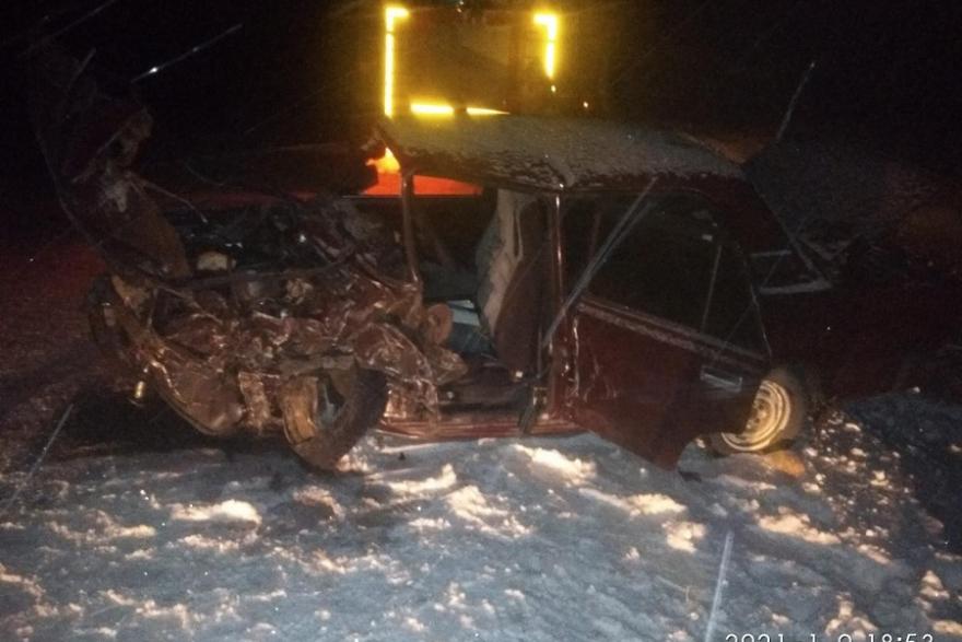 В Курганской области в тройной аварии погиб 75-летний водитель