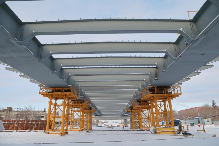 Стройку курганского моста ЖБИ пообещали завершить в августе