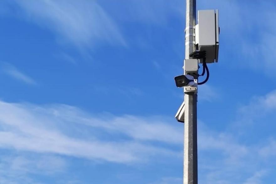 В зауральском городе установили новую систему видеонаблюдения