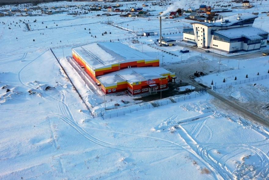 В Шадринске открыли новую ледовую арену