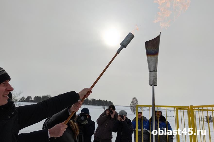 В Катайском районе запустили новый газопровод 