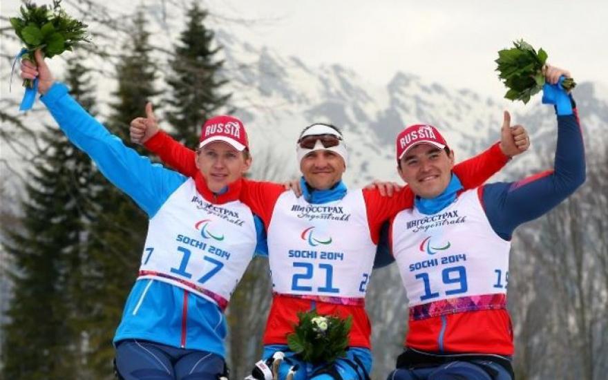 Российские лыжники на Паралимпиаде заняли весь пьедестал почета