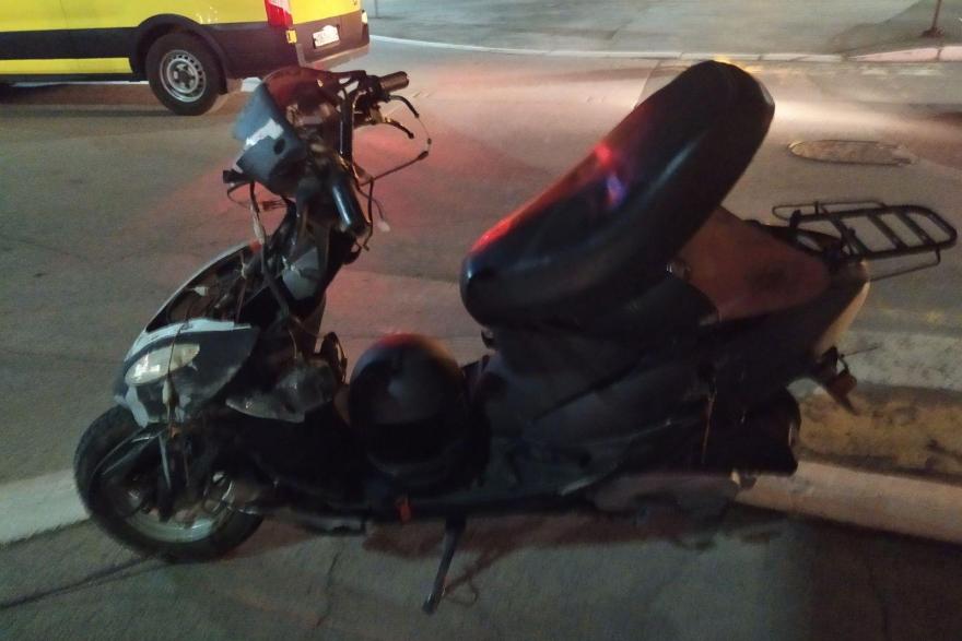 В центре Кургана два мотоциклиста попали в аварии