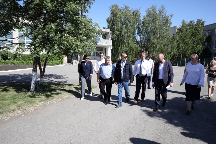 Губернатор Шумков посетил Шумихинский муниципальный округ