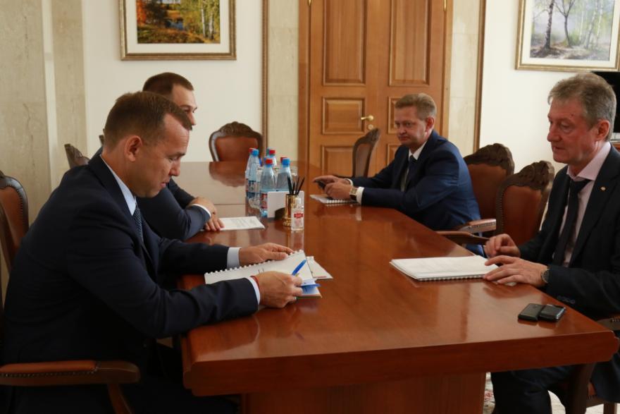 Губернатор Шумков обсудил с крупным инвестором проект за 380 млн рублей