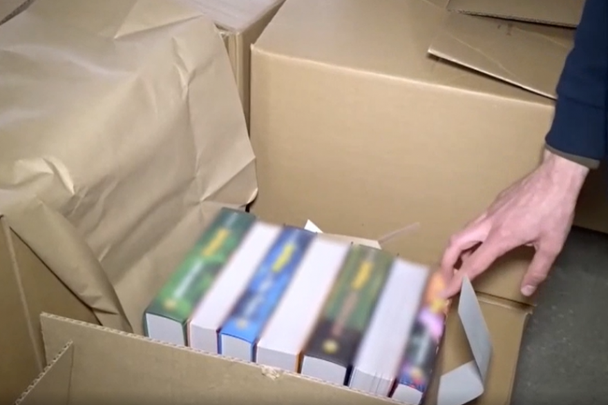 В типографии Кургана нашли 50 тысяч контрафактных книг о «Гарри Поттере»