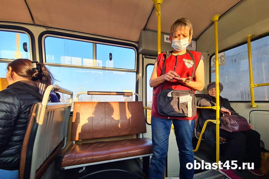 Курганцы без масок в общественном транспорте рискуют получить штраф
