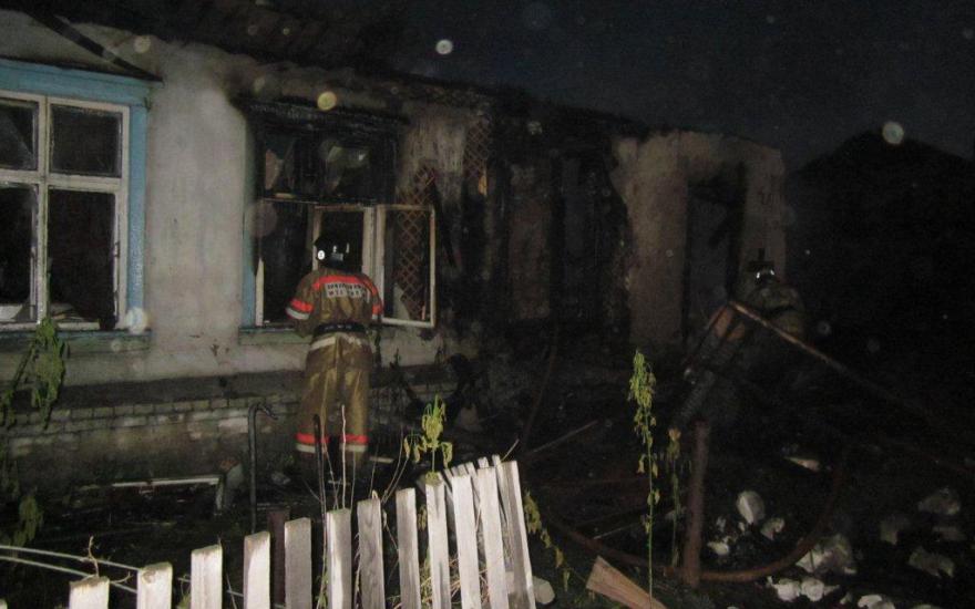 Пожар в Кургане: три человека погибли