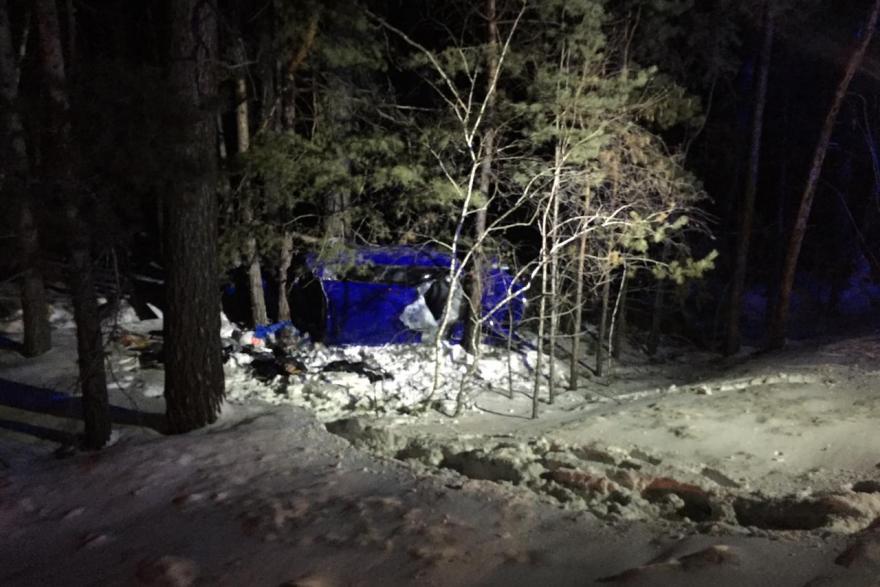 В Кетовском районе в аварии с пьяным водителем погиб пассажир