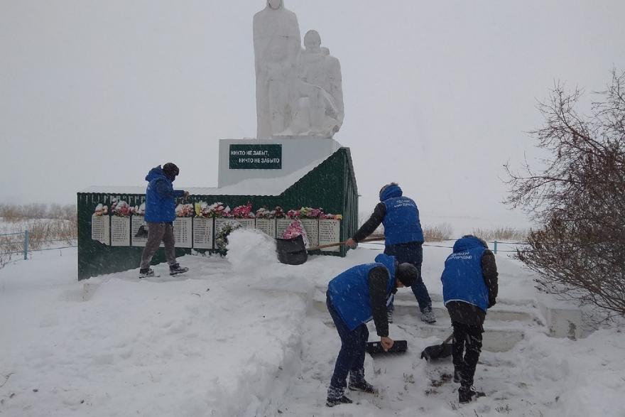 Курганские студенты прошлись «снежным десантом» по сёлам Зауралья