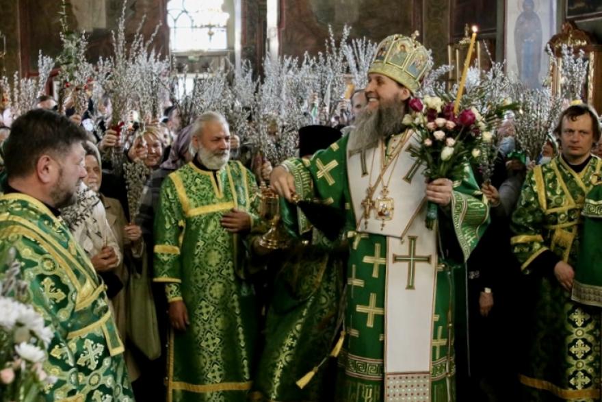 Глава Курганской епархии поздравил верующих с Вербным воскресеньем