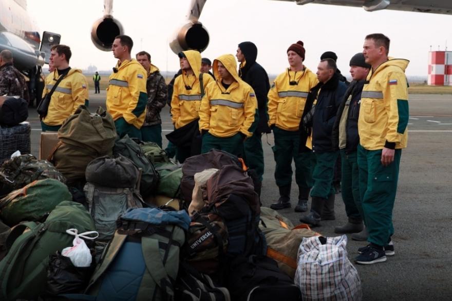 В Курганскую область прилетели пожарные авиалесоохраны из Архангельской области