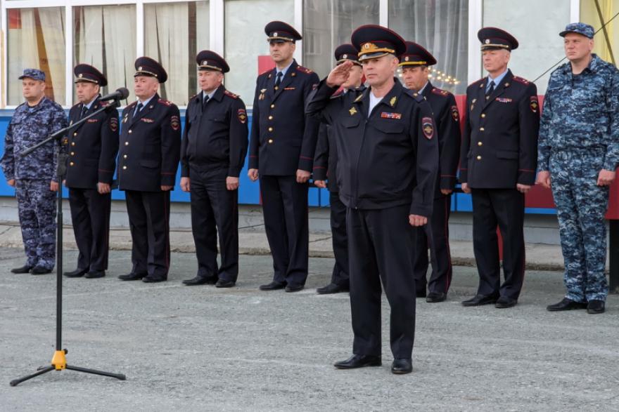 Сводный отряд полицейских из Курганской области отправился на Северный Кавказ
