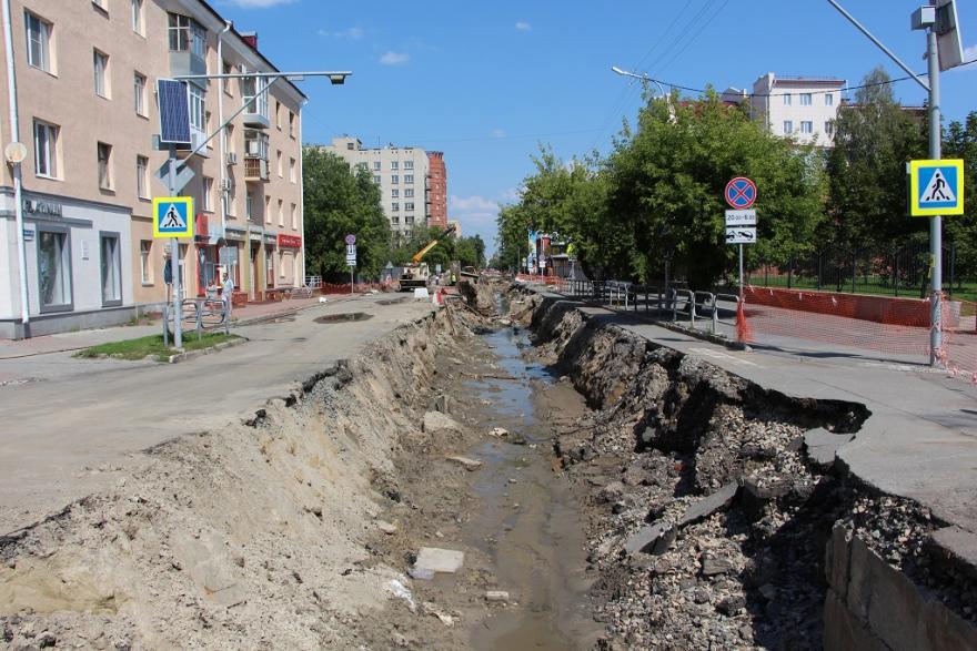 Из-за ремонта улицы Горького горячая вода пропадёт почти в 150 курганских домах