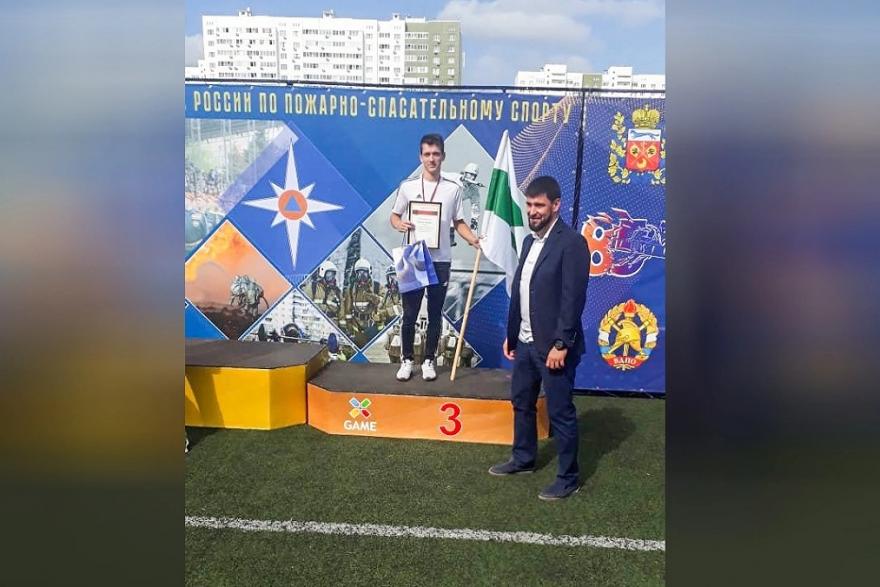 Курганский спортсмен привёз бронзу с первенства МЧС России