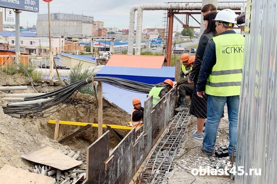 Как идёт реконструкция курганских мостов, проверила мэр Елена Ситникова