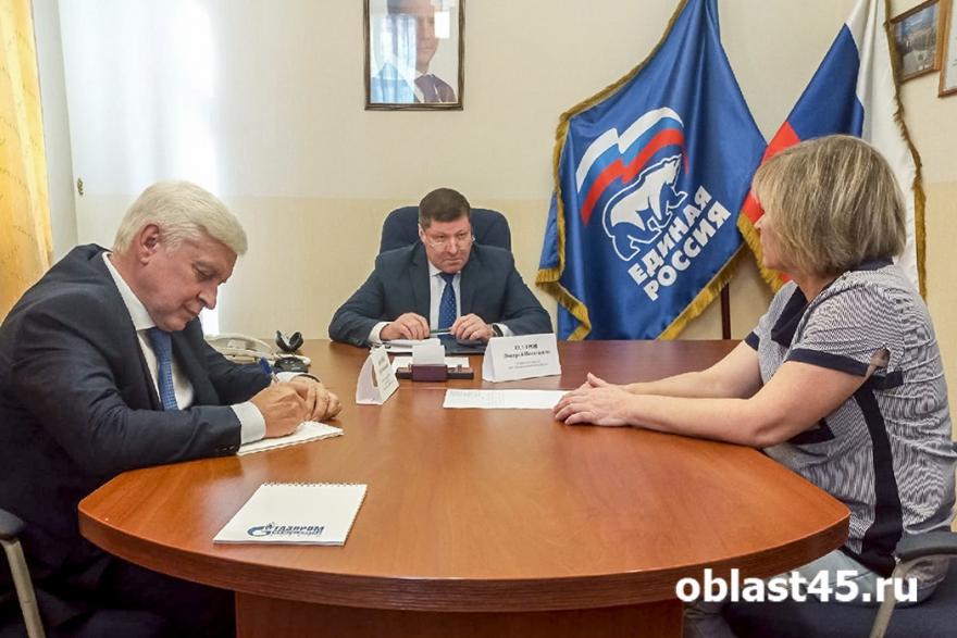 Генеральный директор «Газпром межрегионгаз Курган» Дмитрий Осетров провел личный прием граждан