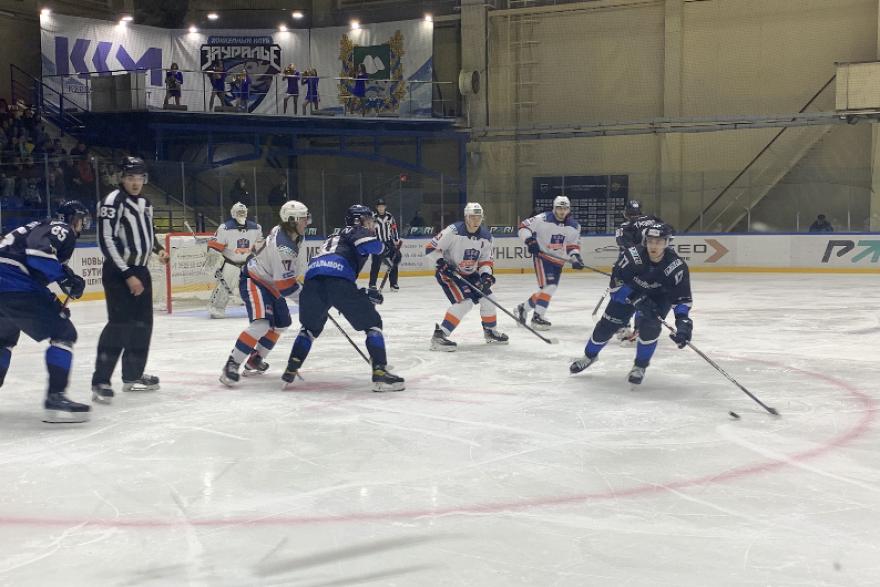 Курганские хоккеисты проиграли домашний матч команде «СКА-Нева»