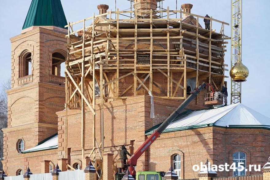 В Курганской области завершают восстановление Чимеевского храма
