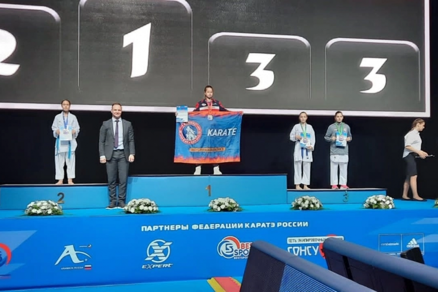 Курганская каратистка привезла «бронзу» всероссийских соревнований 
