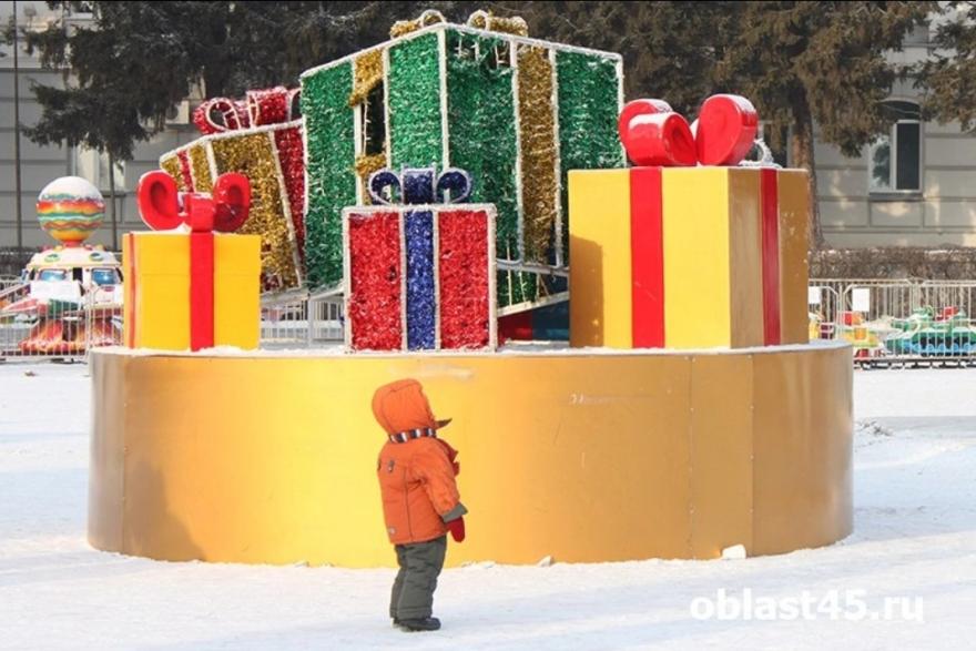В Курганской области детей мобилизованных Дед Мороз поздравит лично
