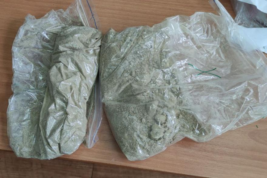 Курганские полицейские уничтожили десятки килограммов наркотиков 