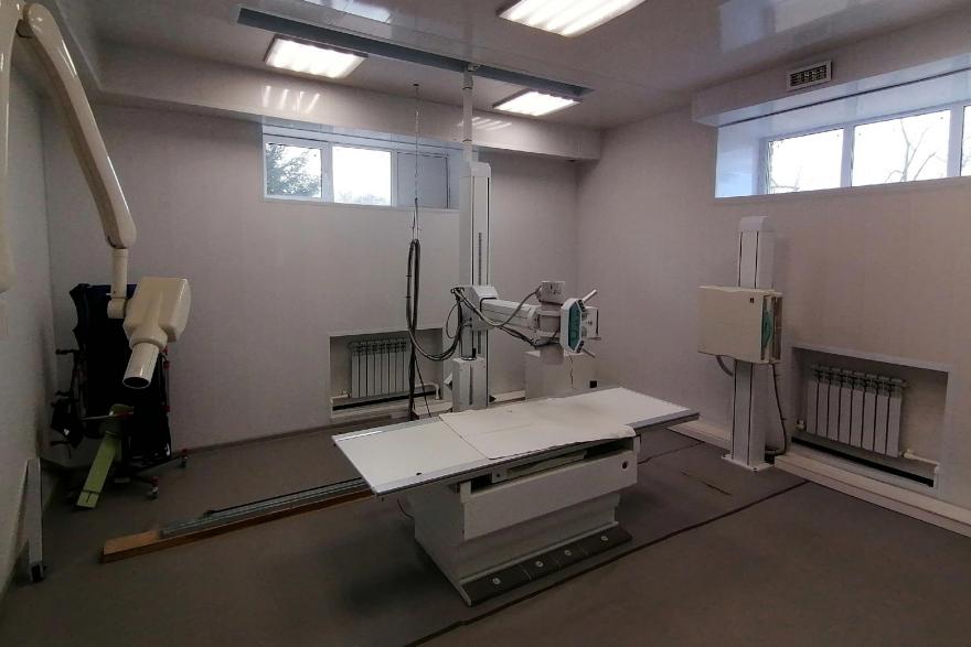 В Далматовской больнице отремонтировали рентгеновский кабинет