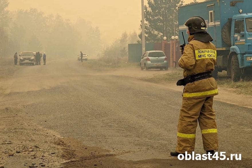 В Курганской области пожарные спасли «Островок»