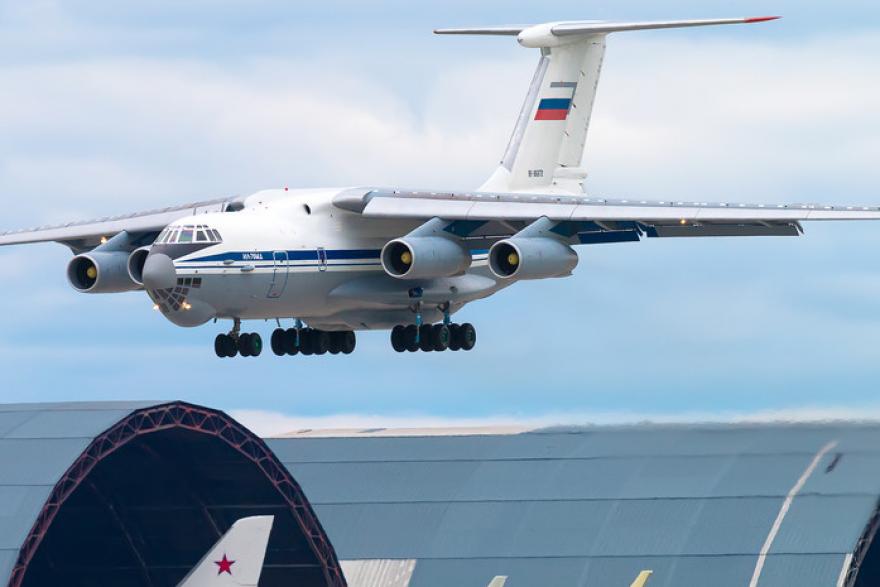 В Курганскую область летит самолёт Ил-76 для тушения пожаров