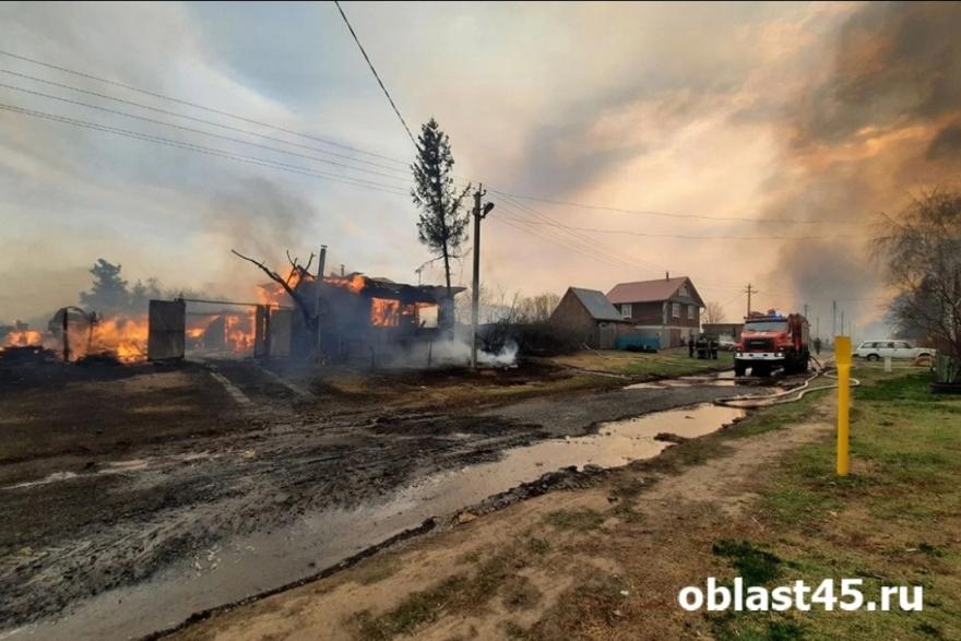 Роспотребназор Курганской области проверяет воздух после пожаров 