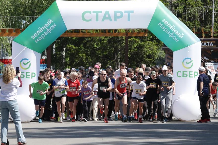 11-месячный курганец стал победителем забега в «Зелёном марафоне» 
