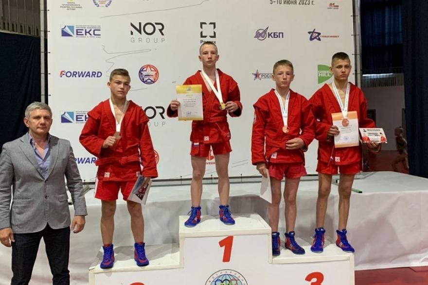 Курганский самбист стал бронзовым призёром первенства России 
