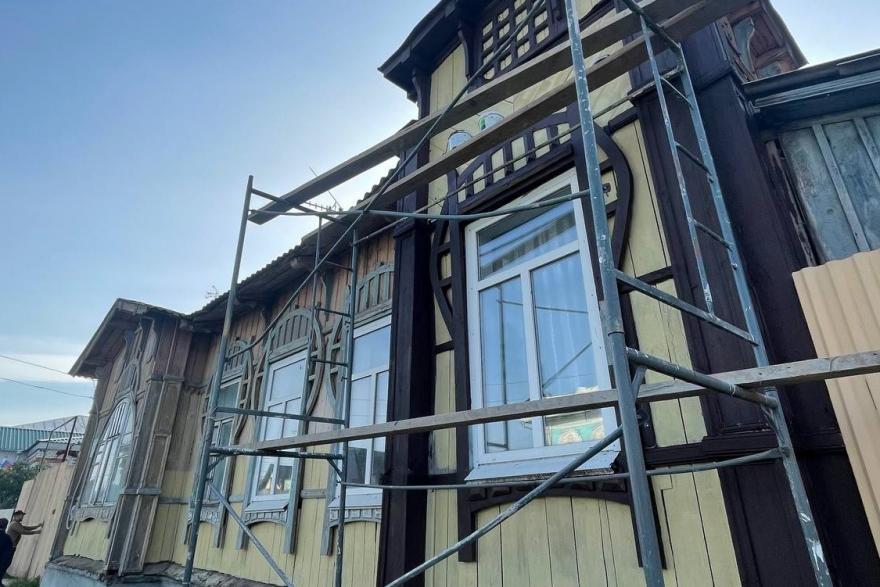 В Шадринске реставрируют дореволюционный дом