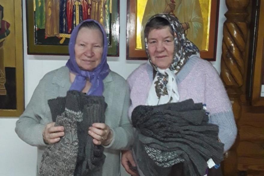 Православные Кургана отправили на СВО носки, медикаменты и ангелов