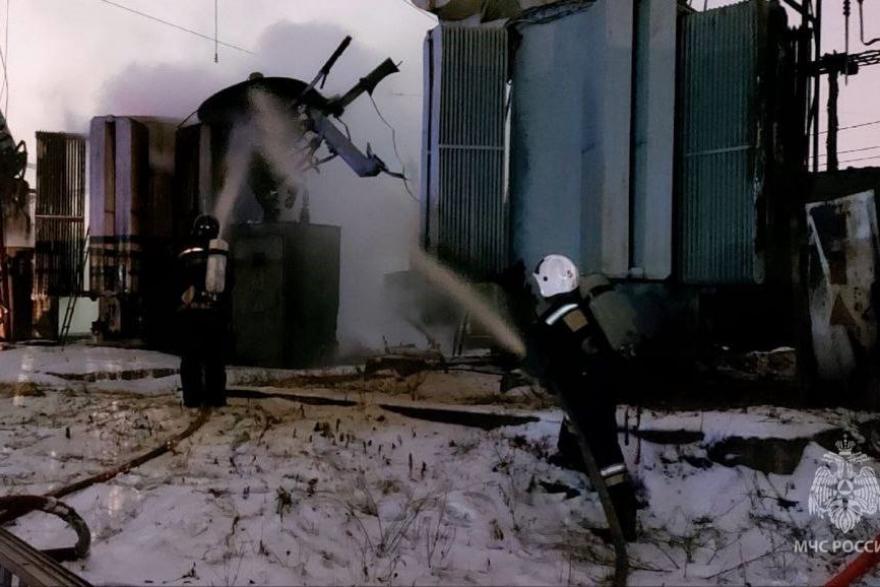 В Челябинске на тракторном заводе случился пожар 