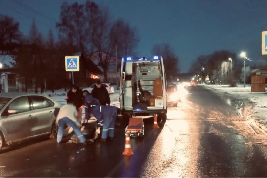 В Шадринске водитель на иномарке сбил пожилого пешехода