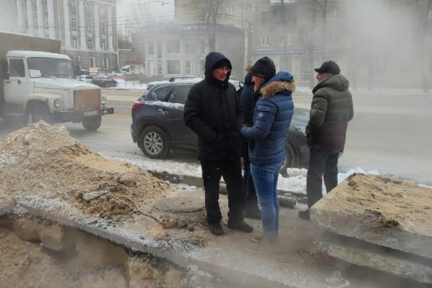 Жители Воронежа остались в мороз без тепла