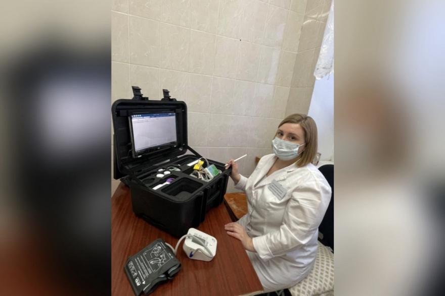 В межрайонной больнице Курганской области появился новый «Цифровой ФАП»