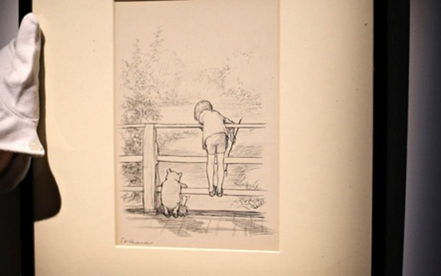 Одна из самых известных иллюстраций к книге «Винни-Пух» выставлена на продажу. Аукцион состоится в декабре