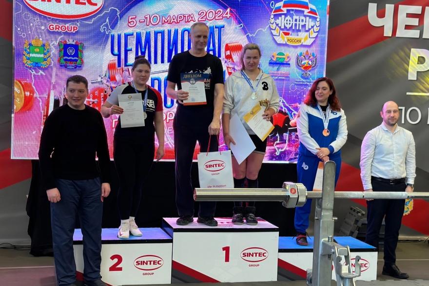 Зауральская спортсменка завоевала серебро на чемпионате России