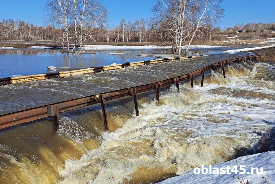 Водохранилище в Казахстане возле Зауралья сбрасывает 2000 кубометров в секунду