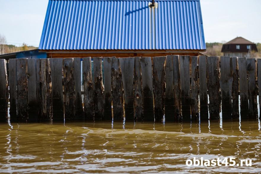 В Кургане от воды освободились 60 жилых дома