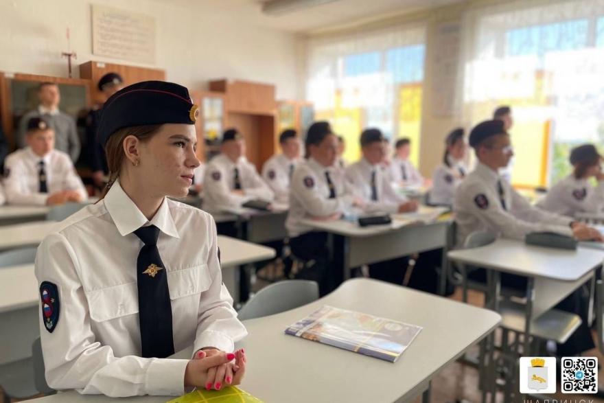В Шадринске будущих полицейских воспитывают со школьной скамьи
