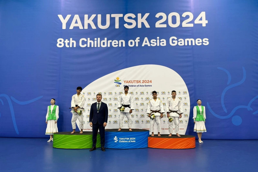 Курганский дзюдоист - бронзовый призёр игр «Дети Азии»