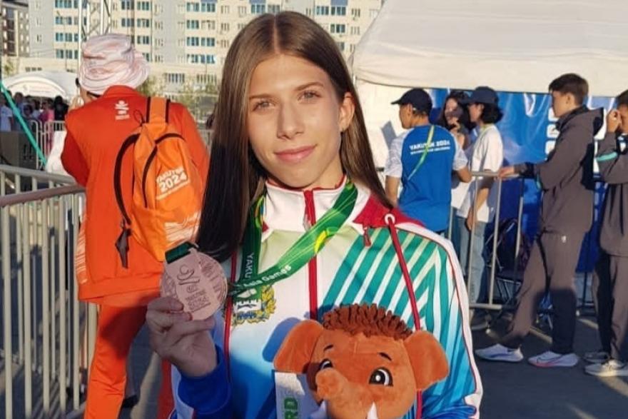 Курганская спортсменка завоевала ещё одну медаль на «Детях Азии»