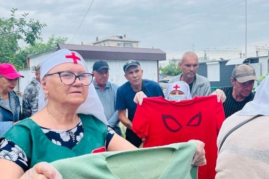 Зауральские волонтёры оказали помощь нуждающимся из Белозерского округа