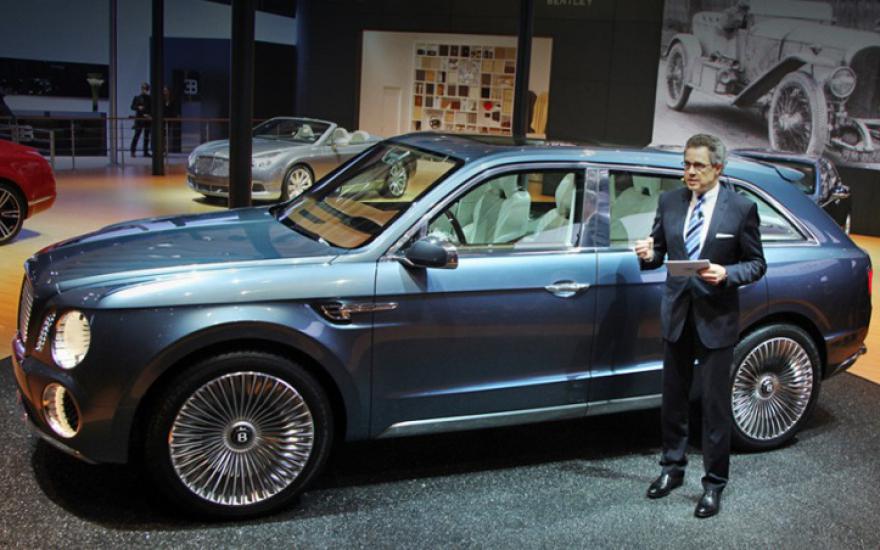 Bentley выпустит самый дорогой кроссовер в мире