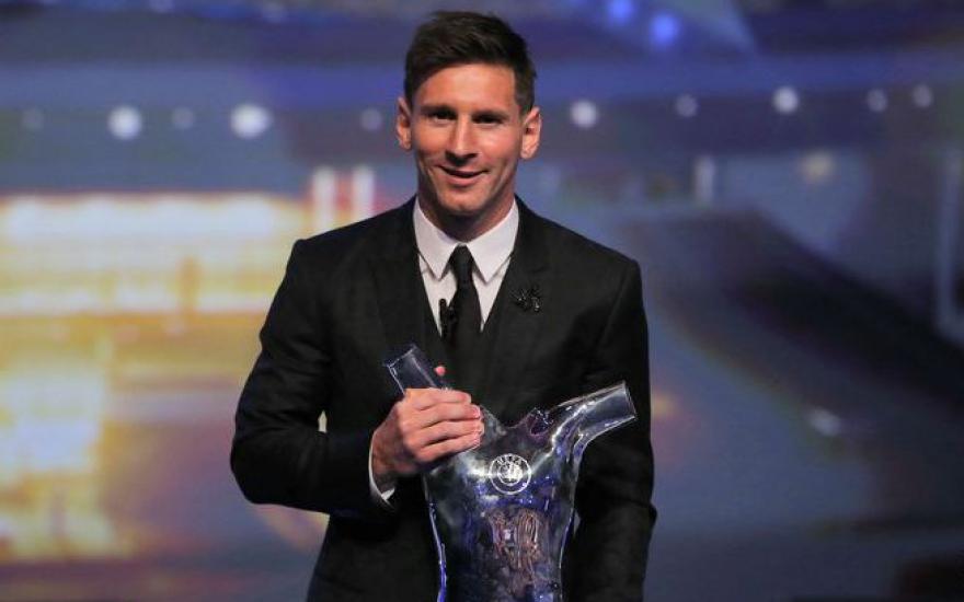 Аргентинец Лионель Месси признан лучшим футболистом Европы прошлого сезона